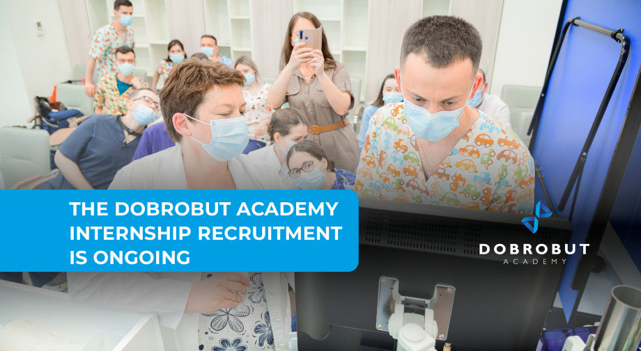 We are still recruiting for the internship at the Dobrobut Academy