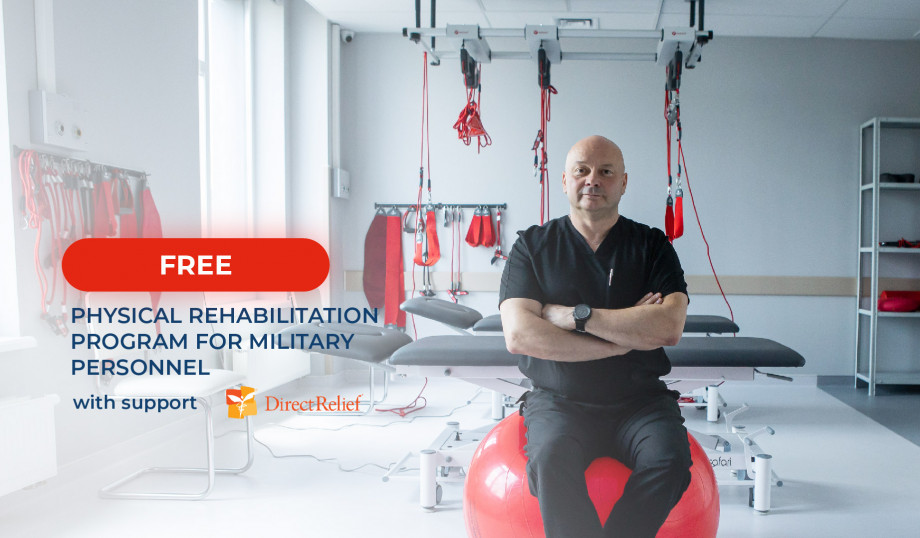«Добробут» запускает отделение реабилитации и бесплатную программу лечения для военных