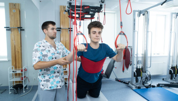 Kinesitherapy program 10 sessions (30 minutes)